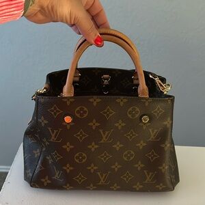 Authentic Monogram Montaigne BB Louis Vuitton